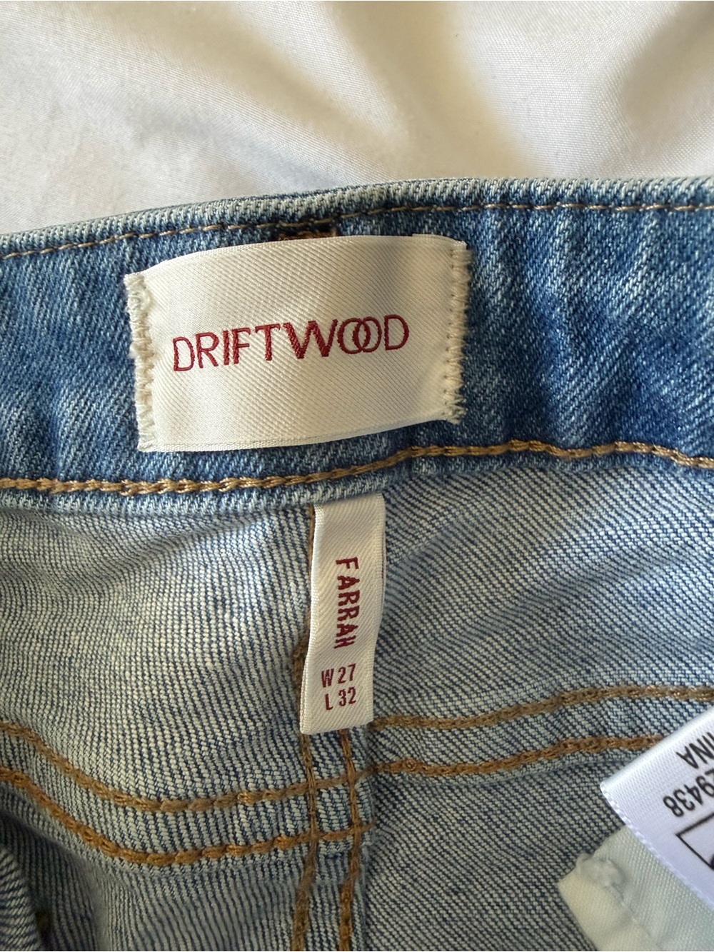 DRIFTWOOD Farrah Flare Jeans with Daisy Embroidery - Picture 4 of 5